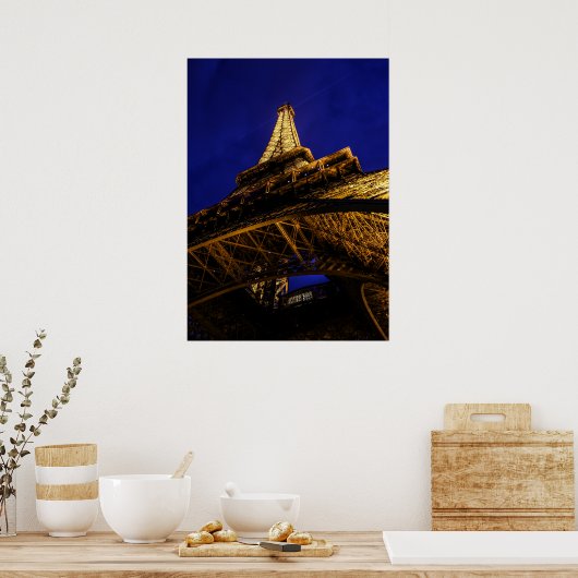 Poster Tour Eiffel (Cuisine)