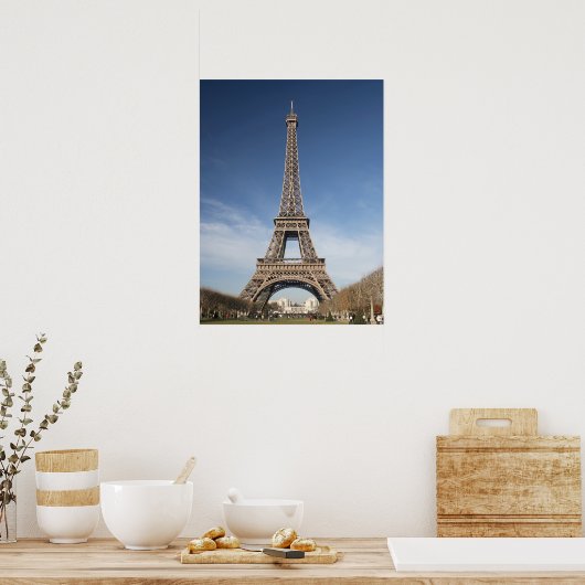 Poster Tour Eiffel (Cuisine)