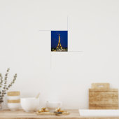 Poster Tour Eiffel (Cuisine)