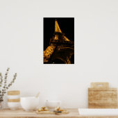 Poster Tour Eiffel (Cuisine)