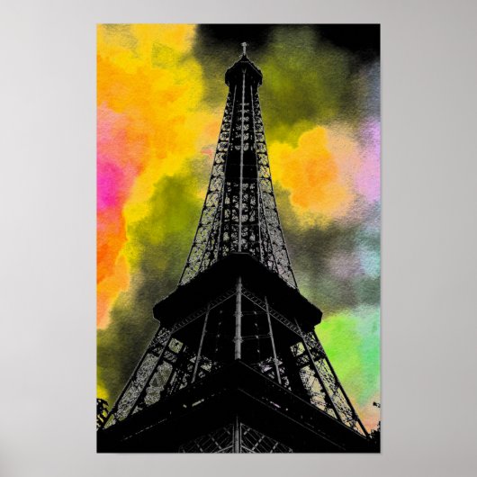 Poster Tour Eiffel (Devant)