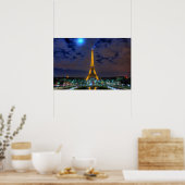 Poster Tour Eiffel (Cuisine)