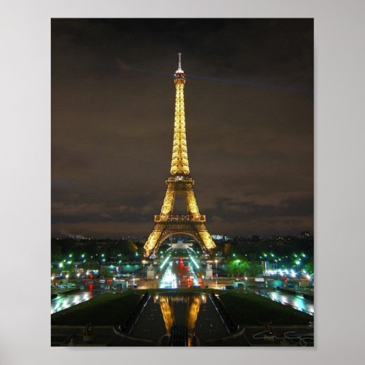 Poster Tour Eiffel (Devant)