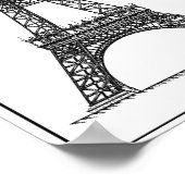 POSTER TOUR EIFFEL 1887 (Coin)