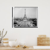 Poster Tour Eiffel 1889 (Cuisine)