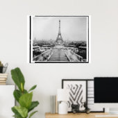 Poster Tour Eiffel 1889 (Bureau à domicile)