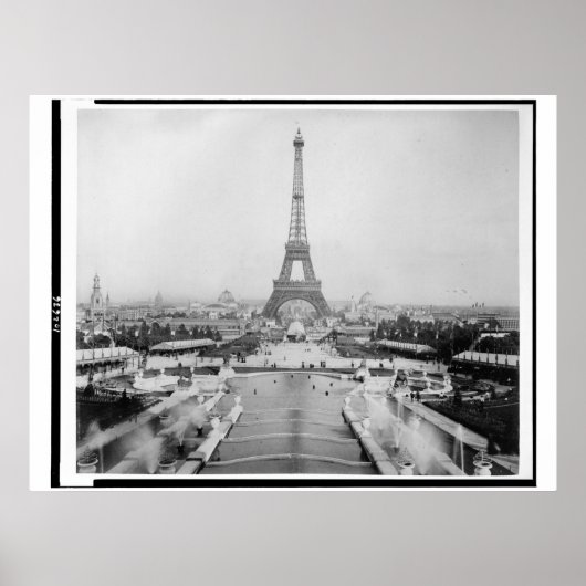 Poster Tour Eiffel 1889 (Devant)