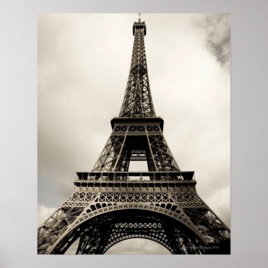 Poster Tour Eiffel 8 (Devant)
