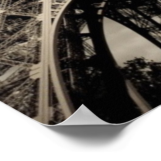 Poster Tour Eiffel 9 (Coin)