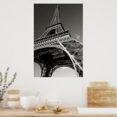Poster tour eiffel à paris (Cuisine)