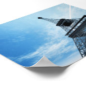 Poster Tour Eiffel à Paris (Coin)