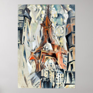Poster Tour Eiffel de Robert Delaunay