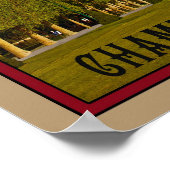 Poster Tour Eiffel et Champ de Mars (Coin)