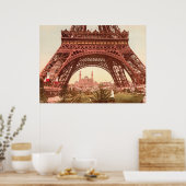 Poster Tour Eiffel et Trocadéro (Cuisine)