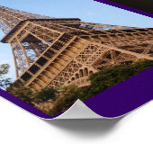 Poster Tour Eiffel jour et nuit (Coin)