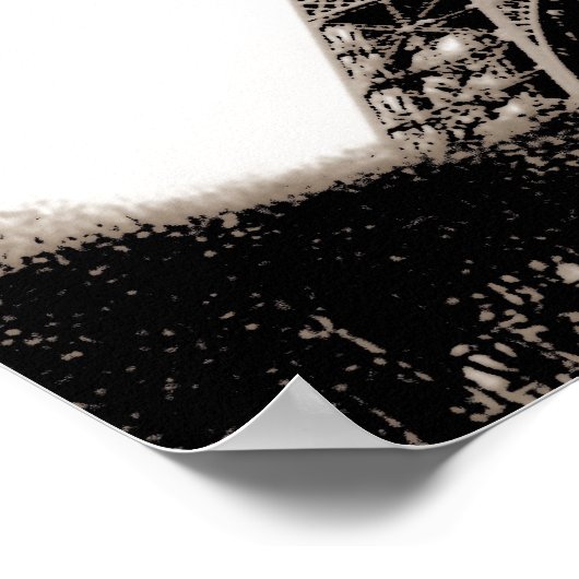 Poster Tour Eiffel Paris (Coin)