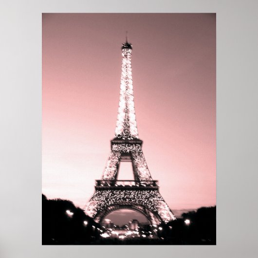 Poster Tour Eiffel Paris (Devant)