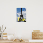 Poster Tour Eiffel Paris (Cuisine)