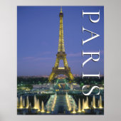Poster Tour Eiffel | Paris, France (Devant)