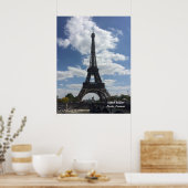 Poster Tour Eiffel Paris France (Cuisine)