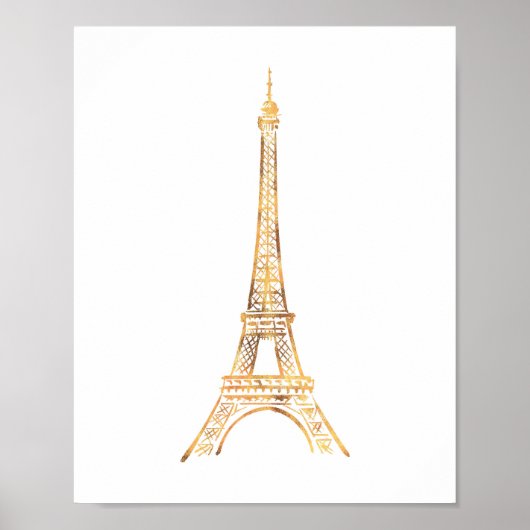 Poster Tour Eiffel Paris Imprimer (Devant)