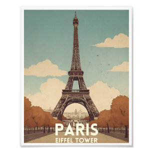 Poster Tour Eiffel Paris   POSTER VINTAGE