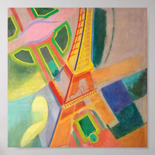 Poster Tour Eiffel | Robert Delaunay (Devant)
