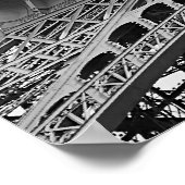 Poster Tour Eiffel simple (Coin)