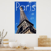Poster Tour Eiffel unique et créative Paris (Cuisine)