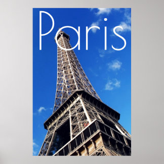 Poster Tour Eiffel unique et créative Paris