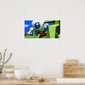 POSTER TOUR REGARDANT À LADYBUG (Cuisine)