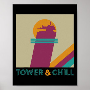 Poster Tour Rétro et Chill - Joueur Titan Chasseur Ensorc
