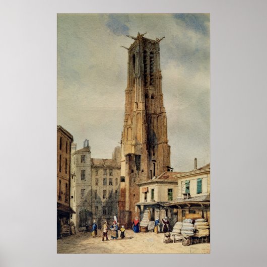 Poster Tour Saint-Jacques (Devant)