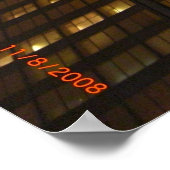 Poster Tour Sears de Chicago (Coin)