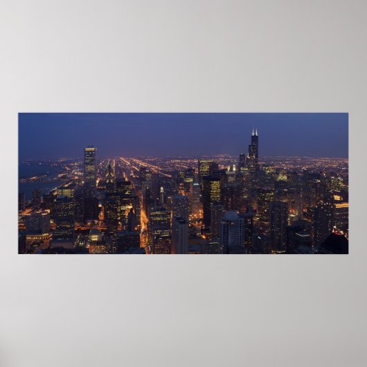 Poster Tour Sears Panoramique (Devant)