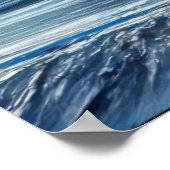 Poster Tourbillon Bleu (Coin)