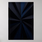 Poster Tourbillon Bleu Profond (Devant)