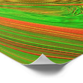 Poster Tourbillon chaotique. (Coin)