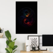 Poster Tourbillon Cosmique (Bureau à domicile)
