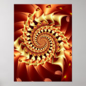 Poster Tourbillon de bronze (Devant)