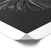 Poster Tourbillon de pétales (Coin)