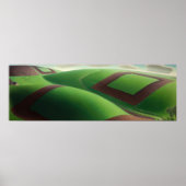 Poster Tourbillon de printemps par Grant Wood (Devant)