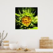 Poster Tourbillon de tournesol (Cuisine)