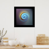 Poster tourbillon élégant (Cuisine)