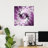 Poster Tourbillon pourpre (Bureau à domicile)
