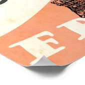 Poster Tourisme aérien vintage Tour Eiffel Paris Publicit (Coin)