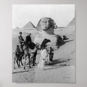 Poster Touristes en voyage par Sphinx