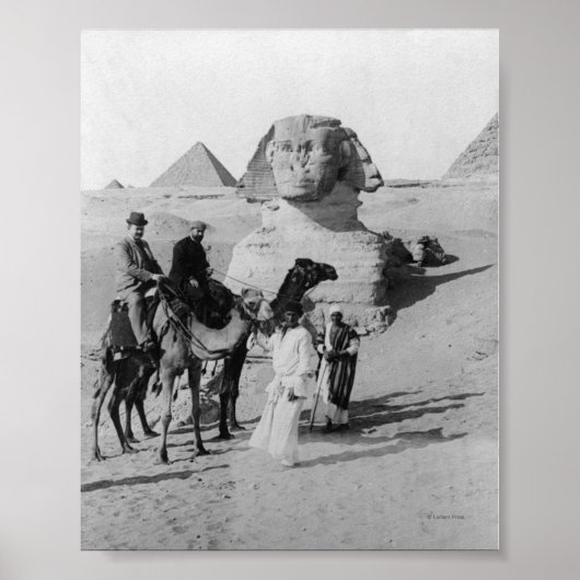 Poster Touristes en voyage par Sphinx (Devant)