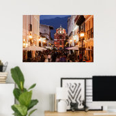 Poster Touristes Sur La Rue San Cristobal De Las Casas (Bureau à domicile)