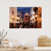 Poster Touristes Sur La Rue San Cristobal De Las Casas (Cuisine)